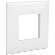 Рамка ARTLEBEDEV белое облако Avanti 2 модуля (4400902). Рамка. ДКС