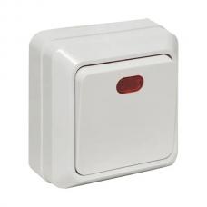 Рим Выключатель 1-клавишный 10А (ENV10-121-10). Выключатель 1-клавишный 10А. EKF