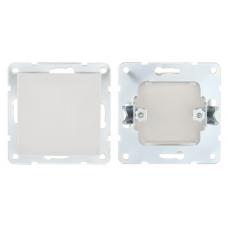 Заглушка с суппортом, белый LK60 (868604-1). Заглушка с суппортом. Экопласт