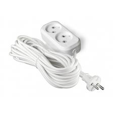 Удлинитель У6-011М 2х5м без заземления ПВС 2х0.75 (011М-05). Удлинитель. UNIVersal