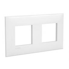 Рамка ARTLEBEDEV белое облако Avanti 4 модуля (4400904). Рамка. ДКС