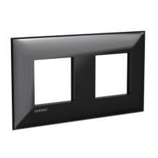 Рамка ARTLEBEDEV черный квадрат Avanti 4 модуля (4402904). Рамка. ДКС