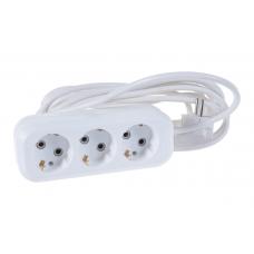 Удлинитель У10-554 3х2м с заземлением ПВС 3х0.75 (554-02). Удлинитель. UNIVersal