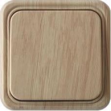 Выключатель одноклавишный открытой установки, сосна, LK Standard (810125). Выключатель. Экопласт