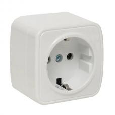 Минск Розетка 1-местная ОП 16А (EGR16-028-10). Розетка 1-местная ОП 16А. EKF