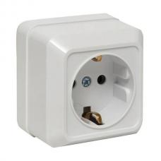 Рим Розетка 1-местная 16А (ENR16-028-10). Розетка 1-местная 16А. EKF