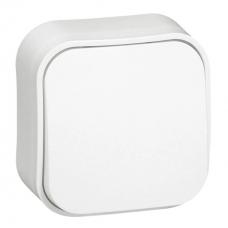 Quteo выключатель 1-кл, о/у, белый (782200). Выключатель. LegranD