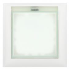 Рамка универсальная защитная с крышкой для выключателей и розеток, белый LK60 (869104-1). Рамка универсальная защитная с крышкой. Экопласт