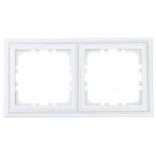 Рамка 2-постовая, белый LK80 CLASSIC (894204-1). Рамка. Экопласт