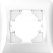 Рамка 1 пост, белый (201201). Рамка. SPL