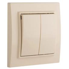 Минск Выключатель 2-кл. СП 10А (ERV10-027-10). Выключатель 2-кл. СП 10А. EKF