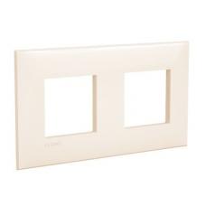 Рамка ARTLEBEDEV Ванильная дымка Avanti 4 модуля (4405904). Рамка. ДКС