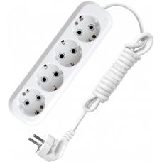 Удлинитель У10-555 4х3м с заземлением ПВС 3х0.75 (555-03). Удлинитель. UNIVersal