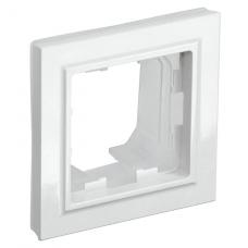 Рамка 1-местная РУ-1-БрБ-44 IP44 белая BRITE (BR-M12-44-K01). Рамка. IEK
