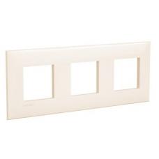 Рамка ARTLEBEDEV ванильная дымка Avanti 6 модулей (4405906). Рамка. ДКС
