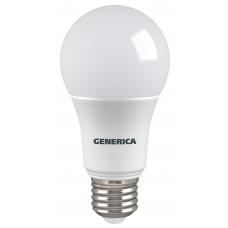 Лампа светодиодная A60 груша 8Вт 230В 6500К E27 GENERICA (LL-A60-08-230-65-E27-G). Лампа светодиодная. IEK