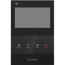 SQ-04N Cloud Black. Монитор домофона цветной. SLINEX