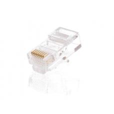 EC-UP8P8C-5E-003-TR-100 (100шт). Разъем RJ-45. NETLAN