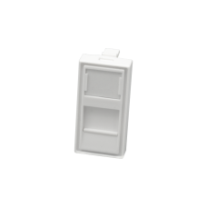 Лицевая панель 1 порт (45х22,5, шторка) 10-0319. Лицевая панель 1 порт. SUPRLAN