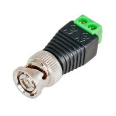 Разъем BNC штекер с клеммной колодкой REXANT (05-3076). Разъем под коаксиальный кабель вилка. Rexant