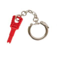 NMC-RJ-KEY-RD. Ключ для коммутационных шнуров с замком, красный. NIKOMAX