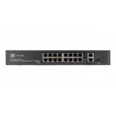 NLS-1119P. Коммутатор с PoE. NETLAN