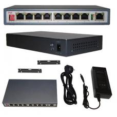 CO-SWP9C. Коммутатор 8-портовый Gigabit Ethernet с PoE. ComOnyx