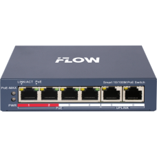 F-SW-EM206POE-VM. Коммутатор с POE. i-FLOW