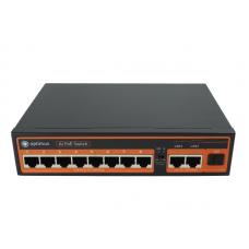 U1I-8F/2G/1S. Коммутатор с PoE. Optimus U1I-8F/2G/1S. Коммутатор с PoE. Optimus