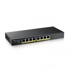 GS1915-8EP-EU0101F. Коммутатор гибридный Smart L2 PoE+. ZYXEL