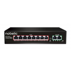 NBLS-1008P. Коммутатор неуправляемый 8-портовый. Nobelic