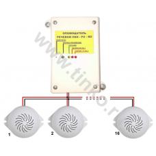 ПКИ-РО-М2 Говорун (модуль). Оповещатель охранно-пожарный речевой с записанным речевым сообщением (без колонок). Комтид