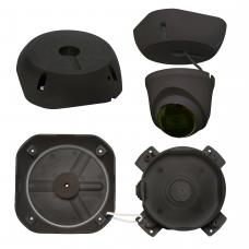 МК-4 PRO (цвет черный). Монтажная коробка для крепления уличных видеокамер. SLT