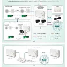 СОУЭ-012. Система автоматического оповещения о пожаре, чрезвычайных ситуациях и управления эвакуацией на основе «Октава 100ц». Полисервис
