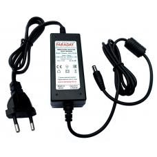 24W/12V/2A. Импульсный блок питания в пластиковом корпусе. FARADAY