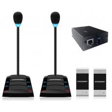 SX-400/2. Устройство переговорное клиент-кассир, дуплексное, с записью переговоров. STELBERRY