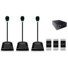 SX-400/3. Устройство переговорное клиент-кассир, дуплексное, с записью переговоров. STELBERRY