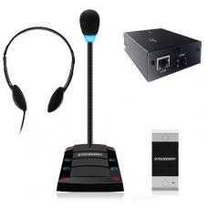 SX-401/1. Устройство переговорное клиент-кассир, дуплексное, с записью переговоров. STELBERRY