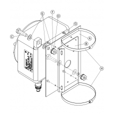 КС-7. Кронштейн для крепления на столб. Тахион