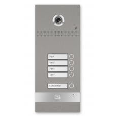 BI-04FBI SILVER. Вызывная панель IP-домофона. BAS-IP