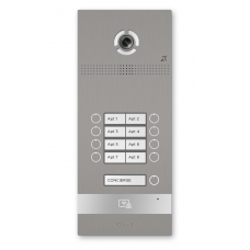 BI-08FBI SILVER. Вызывная панель IP-домофона. BAS-IP