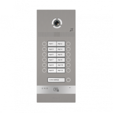 BI-12FBI SILVER. Вызывная панель IP-домофона. BAS-IP