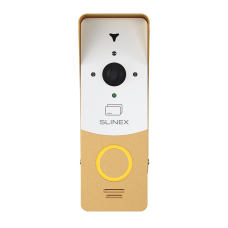 ML-20CRHD (золото+белый). Вызывная панель цветная накладная. SLINEX