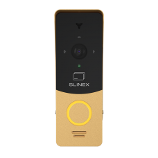 ML-20CRHD (золото+черный). Вызывная панель цветная накладная. SLINEX